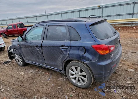 2012 Mitsubishi Outlander Sport Se from USA, damaged, VIN JA4AP4AU2CZ007860